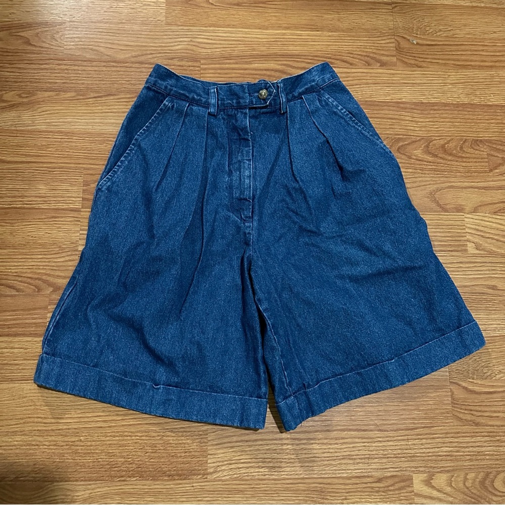 Vintage high waisted denim shorts